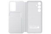Mobil - Deksel og etui - Samsung Galaxy S24 FE Smart View Wallet Case - White - EF-ZS721CWEGWW
