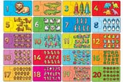 Puslespill - Orchard Match & Count - Puzzle set Gulv - 600219