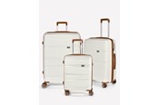 Veske/Hylster/Sekk til bærbar PC - RW Travel Travel Alfrida Collection 3-set Suitcase White - 109707