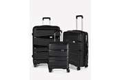 Veske/Hylster/Sekk til bærbar PC - RW Travel Travel Alfrida Collection 3-set Suitcase Black - 109710