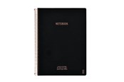 Blokker & Notisbøker - KOZO Squared Notebook A4 Premium Black - 321902