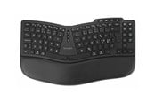 Tastatur - Kensington Pro Fit® Ergo KB675 EQ oppladbart tastatur - Tastatur - Nordisk - Svart - K75491PN