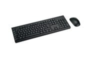Tastatur - Kensington KM270 EQ Oppladbart trådløst sett med tastatur og mus - Tastatur & Mussett - Nordisk - Svart - K75560PN
