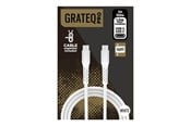 USB - Grateq PRO - USB-C cable - 24 pin USB-C to 24 pin USB-C - 1.5 m - 86011GC