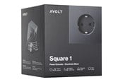 Switch - AVOLT Square 1 with 30W Dual USBC & Magnetic base 1.8m Stockholm Black - SQ1-EUFC20-18SB