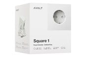 Switch - AVOLT Square 1 with 30W Dual USBC & Magnetic base 1.8m Gotland Gray - SQ1-EUFC20-18GG