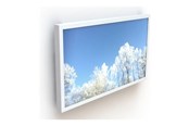 Veggmontering, AV-braketter & AV-møbler - HI-ND Touch mounting kit - for digital signage LCD panel - portrait - white - Max - recommended for 43" - WC4312T-5001-10