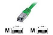 Nettverkskabel - DIGITUS Premium - patch cable - 0.5 m - green - Grønn - 0.5m - DK-1531-005/G