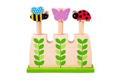 Babyleker - Bigjigs Wooden Garden Pop Up Animals - BJ057
