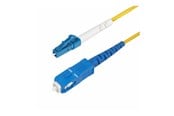 Nettverkskabel - StarTech.com SPSMLCSC-OS2-3M - Gul - 3m - SPSMLCSC-OS2-3M