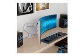 Veggmontering, AV-braketter & AV-møbler - Ergotron HX mounting kit - Patented Constant Force Technology - for curved LCD display - for extreme-depth curved screens - white - Max 17 kg - recommended for 57" - 45-693-216