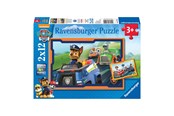 Puslespill - Ravensburger PAW Patrol Puzzle - PAW Patrol in Action 2x12pcs. Gulv - 075911