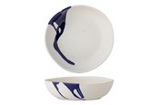 Servering & Servise - Bloomingville - Okayama Bowl - Blue - Stoneware - 82060618
