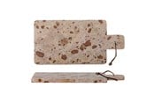 Kjøkkentilbehør - Bloomingville - Nukaka Cutting Board - Brown - Marble H 1.5cm B 20 cm - 82059541