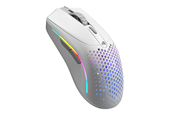 Mus - Glorious Model O 2 Mini Wireless - Matte White - Gaming mus - Optisk - 5 - Hvit - GLO-MS-OMWV2-MW