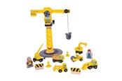 Treleker - Bigjigs Wooden Crane & Construction Vehicles - BJT200