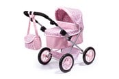 Dukker, Bamser & Utstyr - Bayer Design Trendy Doll's Pram - Leopard Pink - 13002AA
