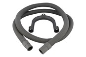Reservedeler og tilbehør - Nordic Quality Uni. Drain Hose w/ Bracket 1.5m - RYDH01