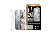 Mobil - Beskyttelsesglass - SAFE by PanzerGlass Screen Protection w. Black Frame iPhone 16 Plus | 15 Plus | Ultra-Wide Fit - SAFE95963
