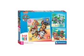 Puslespill - Clementoni Jigsaw Puzzle Super Color Square PAW Patrol 3x48pcs. - 25301