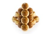Puslespill - Eureka 3D Bamboo Brain Puzzle Cannon Balls 3D Puslespill - 52473122