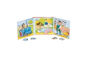 Puslespill - Goki Magnetic Jigsaw Puzzle Book Farm 40 pcs. - 57384
