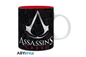 Reklameartikler - ABYstyle - ASSASSIN'S CREED Mug Crest black & red - Krus - ABYMUGA204