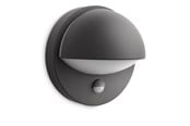 Lamper - Philips June wall lantern anthracite 1x42W 230V IR (sensor - 915002146003