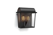 Lamper - Philips Harvest outdoor wall lamp, black - 915005308901