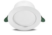 Lamper - Philips Diamond Cut Ultra Efficient recessed spotlight Ø80 mm 3000K white - 929004113031