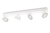 Lamper - Philips Clockwork spot rail 4x5W 2700K white - 915004333801
