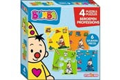 Puslespill - Studio 100 Bumba Puzzle Professions 4in1 - MEBU00003550