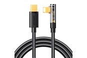 USB - Joyroom Gaming Cable S-CL020A6 Lightning (angled) / USB-C (straight) 20W 1.2 m - black - S-CL020A6 1.2m Black