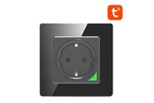 Smarthus - Avatto Smart WiFi Wall Socket N-WOT10-EU-B TUYA (black) - N-WOT10-EU-B