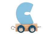 Barnerom - Small Foot - Wooden Letter Train Polar - C - 12573