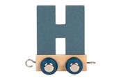 Barnerom - Small Foot - Wooden Letter Train Polar - H - 12578