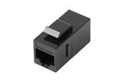 Nettverkskabel - Lanberg keystone coupler - black - Svart - KSU5-3000