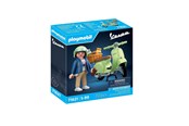 Figurer - Playmobil 1969 Vespa 150 Sprint Veloce light green - 71621