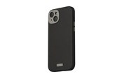 Mobil - Deksel og etui - Moshi Napa for iPhone 15 Plus - Midnight Black - 99MO231102