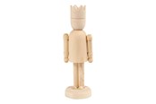Byggesett - Creativ Company Wooden Figure with Crown 13cm - 56819