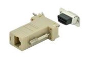 Parallell/seriell kabel - DIGITUS ASSMANN - serial adapter - DB-9 to RJ-45 - AK-610517-000-I