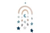 Babyleker - Goki Wooden Baby Mobile Starry Sky Blue - 52876