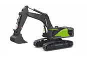 Fjernstyrt - Amewi Crawler Excavator ACV730 V3 1:14 RTR Grey/Green - 22516