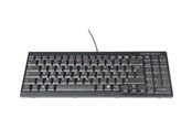 Tastatur - DIGITUS DS-72000FR - keyboard - French - black Input Device - Tastatur - Fransk - Svart - DS-72000FR