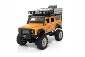 Fjernstyrt - Amewi D90X28 Metal Scale Crawler 4WD 1:28 RTR Yellow - 22567