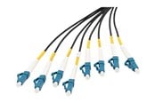 Nettverkskabel - DIGITUS breakout cable - 100 m - black - Svart - 100m - DK-2A338U100BK-BBB