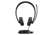 Hodetelefoner - Lenovo USB-A Wired Stereo Headset Gen 2 - 4XD1P83425