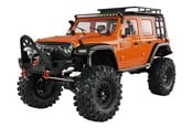 Fjernstyrt - Amewi AMXRock Crosstrail Crawler 4WD 1:10 ARTR Orange-Metallic - 22656