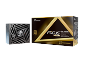 Strømforsyning (PSU) - Seasonic FOCUS GX-750 Strømforsyning (PSU) - 750 Watt - 135 mm - ATX 3.1 - 80 Plus Gold sertifisert - FOCUS-GX-750-V4
