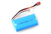 Fjernstyrt - Amewi RC Accessories LiPo Battery 2S 7.4V 2000mAh T-Plug - 28970